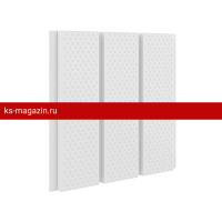 Софит с полной перфорацией Aquasystem (Аквасистем) 303х700мм ПЭ (RR20) /1 шт/