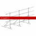 Ограждение ROOFsystems PRESTIGE ZN H-1200/3,0м 4 трубы Композит RAL3005