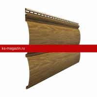 Сайдинг Docke LUX (Дёке) БлокХаус D4,7T (Миндаль) /1 шт/
