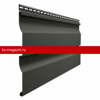 Сайдинг Docke Premium (Дёке) Корабельный брус D4,5D (Графит) /1 шт/