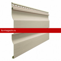 Сайдинг Docke STANDART (Дёке) Корабельный брус D4,5D (Крем-брюле) /1 шт/