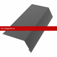 Карнизная планка 100х60х2000мм PE Rooftop Glance 0,5мм Zn180 RR23
