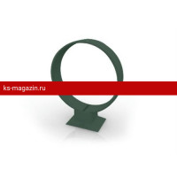 125/90 RUPLAST Хомут усиленный металлический, зеленый 6005