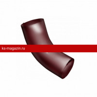 МП Колено трубы D150 RAL 3005, красное вино