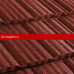 Композитная черепица Metrotile (Метротайл) MetroShake II (Красный) /лист/