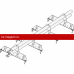 Снегозадержатель ROOFsystems PRESTIGE ZN 45*25 (овал), 1,2м NEXT Т-обр. опора RAL 9005