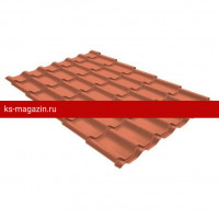 Металлочерепица Grand Line (Гранд Лайн) классик 0,5 Quarzit Cuprum Steel /1 кв.м./