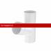 Aquasystem PUrus 150/100 Тройник RAL 9003