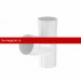 Aquasystem PUrus 150/100 Тройник RAL 9003