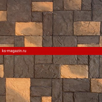 Фиброцементная панель Каньон Каменная мозаика цвет 99