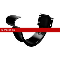 Крюк короткий 125мм Grand Line (Гранд Лайн) Optima (RAL 9005) /1 шт/