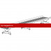 Мостик кровельный ROOFsystems PRESTIGE 360 2,5м NEXT RAL 6005