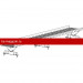 Мостик кровельный ROOFsystems PRESTIGE 360 2,5м NEXT RAL 6005