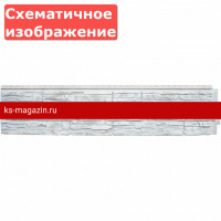 Панель фасадная Grand Line (Гранд Лайн) Я-Фасад Крымский сланец (Мел) /панель/