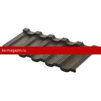 Модульная металлочерепица AquaSystem Гётеборг XXL 1205х465 мм Crow BT Matt 0,5мм RR32