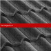 Композитная черепица Metrotile (Метротайл) Gallo (Сланцевый) /лист/