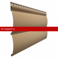 Сайдинг Docke PREMIUM (Дёке) Блок Хаус D4,7T (Капучино) /1 шт/