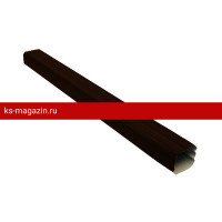 Труба прямоугольная 3м PE Grand Line (Гранд Лайн) Vortex 127/102 (RR 32) /1 шт/
