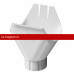 Воронка Docke (Дёке) STAL PREMIUM 125/90 (Пломбир RAL9010) /1 шт/
