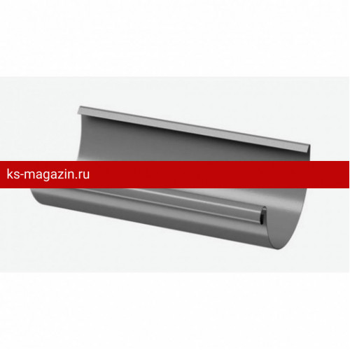 Docke STAL PREMIUM MATT 125/90 мм Желоб водосточный 3 м Графит RAL7024 Docke STAL PREMIUM MATT 125/90 мм Желоб водосточный 3 м Графит RAL7024