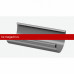 Docke STAL PREMIUM MATT 125/90 мм Желоб водосточный 3 м Графит RAL7024 Docke STAL PREMIUM MATT 125/90 мм Желоб водосточный 3 м Графит RAL7024