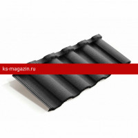 Композитная черепица Metrotile (Метротайл) MetroRoman (Серый) /лист/