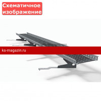 Мостик переходной Borge 3 м, для черепичной кровли, окрашенный (RR 11)