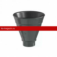 AS PUrus MATT 125/90 Воронка водосборная круглая, 1 шт/уп., RAL 7024
