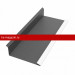 Торцевая планка сложная 140х40хх85х2000мм PE Rooftop Matt 0,5 мм Zn180 RAL7024