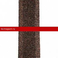 Планка примыкания Технониколь с гранулятом (Коричневый) 1,25 м.