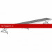 Мостик кровельный ROOFsystems ELITE 330 2,5м NEXT RAL 3005
