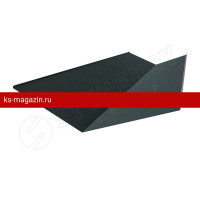 Ендова нижняя 300х300х2000 Stynergy (Стинержи) (Стальной Бархат-7016-0.5) /1 шт/