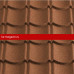 Композитная черепица Metrotile (Метротайл) Аквапан (Терракот) /лист/