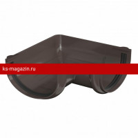 ТН Оптима Угол желоба 90°, коричневый