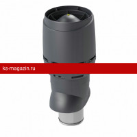 Vilpe (Вилпе) FLOW XL- 200/ИЗ/700 вент. выход с колпаком (Серый) /1 шт/