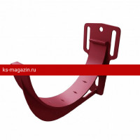 Кронштейн желоба Slider Grand Line (Гранд Лайн) ПВХ Standart 135/87(Бордо) /1 шт/
