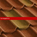 Композитная черепица Metrotile (Метротайл) MetroMistral (Терракотово-Желтый) /лист/