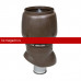 Vilpe (Вилпе) XL- 160/300/500 вентиляционный вых.с колпаком (Коричневый) /1 шт/