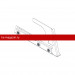 Крюк безопасности ROOFsystems PRESTIGE Фальц. RAL 7024