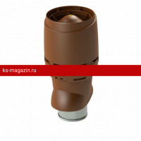 Vilpe (Вилпе) FLOW XL- 250/ИЗ/500 вент. выход с колпаком (Кирпичный) /1 шт/