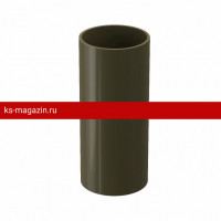 Труба водосточная 1 м Docke PREMIUM 125/85 мм (Каштан) /1 шт/