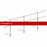 Перила к мостику кровельному ROOFsystems ELITE H-900 3м RAL 3005