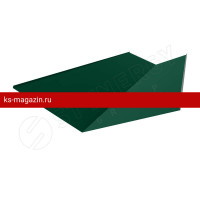 Ендова нижняя 300х300х2000 Stynergy (Стинержи) (CORUNDUM50-RAL6005-0.5) /1 шт/
