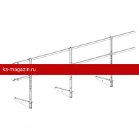 Перила к мостику кровельному ROOFsystems ELITE H-900 3м RAL 7024