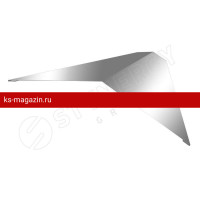 Конек Плоский 145х145х2000 Stynergy (Стинержи) (Zn-БЦ-0.45) /1 шт/