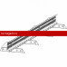 Снегозадержатель ROOFsystems PRESTIGE решетчатый, 2,5м ФАЛЬЦ RAL 8004