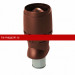 Vilpe (Вилпе) FLOW XL- 200/ИЗ/500 вент. выход с колпаком (Красный) /1 шт/