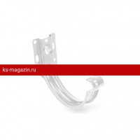 Galeco (Галеко) STAL 124/90 Кронштейн короткий RAL 9003 (RR 20) /1 шт/