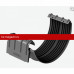Docke STAL PREMIUM MATT 125/90 мм Соединитель желобов Графит RAL7024