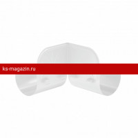 Aquasystem PUrus 150/100 Ограничитель перелива угловой 200х200мм RAL 9003